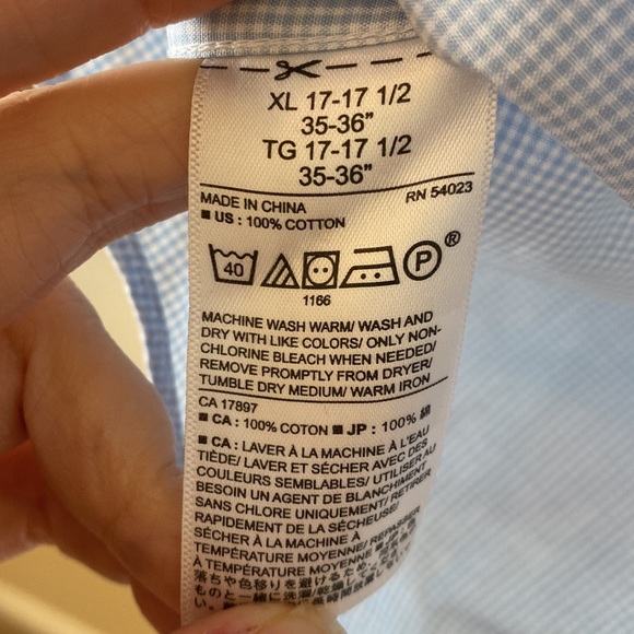 NWOT Banana Republic Mens Shirt - Picture 6 of 6